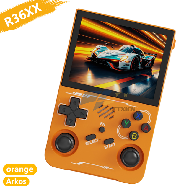 2026 R36XX Handheld Game Console 128GB Wifi Function Support 2 Player Retro Video Game Console for PSP