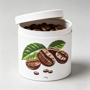 Recyclable Biodegradable Kraft Paper Tube <b>Empty</b> Cardboard Container Packaging With Stamping and Vanishing - Product Image 5