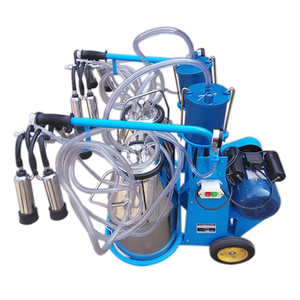 Machine à traire les vaches d'<span class=keywords><strong>occasion</strong></span> en gros pour ferme avec moteur, en acier inoxydable <span class=keywords><strong>de</strong></span> qualité alimentaire, haute efficacité, productivité <span class=keywords><strong>de</strong></span> 20-24 vaches/heure - Product Image 3