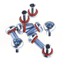 Vis étanche en acier inoxydable ISO 7380 tête bouton M10 fromage Style treillis M12 filetage DIN912 vis d'étanchéité à six pans creux M10