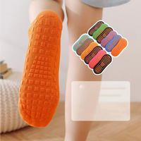 Chaussettes de trampoline personnalisées à logo, très vendues, pour adultes et enfants, usage intérieur/extérieur, antidérapantes, pour l'escalade et la sécurité en extérieur