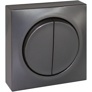 Interrupteurs à bascule DUNE Double Vulcain - Product Image 1