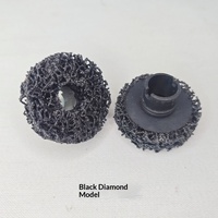 Disque de meulage en carbure de silicium noir de 2 pouces (50*16) pour nettoyage de moyeux de roue, essieux, disques de frein, élimination de la rouille et ébavurage avec meuleuse d'angle