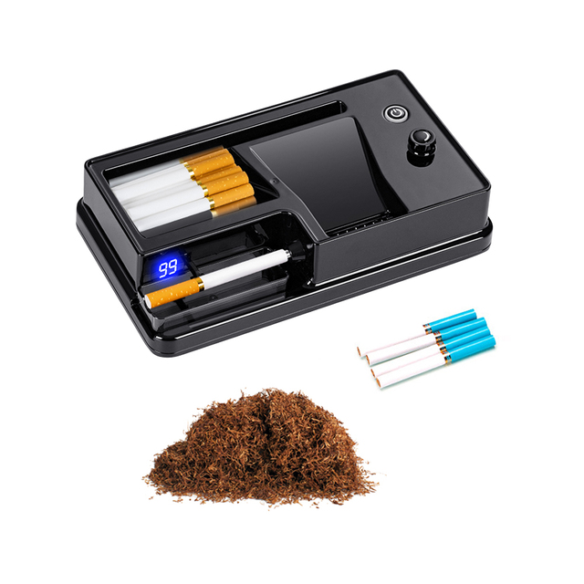 Digital Display Electric Cigarette Rollers Automatic Induction Cigarette Rolling Cigarette Tube Making Machine