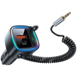 Un éxito <span class=keywords><strong>de</strong></span> ventas <span class=keywords><strong>de</strong></span> comercio electrónico transfronterizo dos en uno, coche Speedsale, cargador FM con cable <span class=keywords><strong>de</strong></span> audio - Product Image 1
