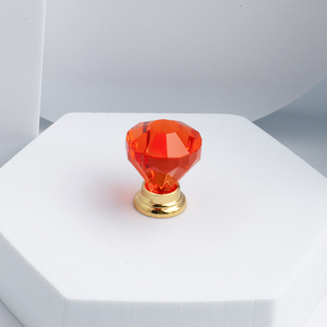 Poignée de porte, de tiroir et de meuble minimaliste, style Euro moderne, pour chambre, commode, cuisine, mobilier, design diamant, service professionnel - Product Image 4