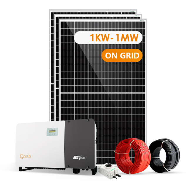 1000kw Solar Panel System Commercial Solar Power Kit 250kw 300kw 400kw 500kw on Grid Solar Energy System