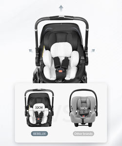 <span class=keywords><strong>Cochecito</strong></span> de Bebé Plegable 3 en 1 <span class=keywords><strong>BEBELUX</strong></span> S366, Sin Necesidad de Cambiar de Sistema, Un Sistema para Uso en Coche y <span class=keywords><strong>Cochecito</strong></span> - Product Image 6