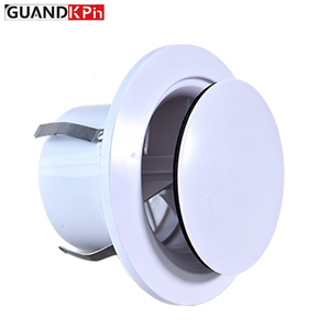 Grille d'aération à bouton-poussoir en plastique ABS de qualité supérieure, directement de l'usine, pour système de ventilation d'air frais CVC - Product Image 2
