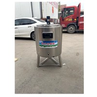 Cuve de Pasteurisation et de Refroidissement Multifonctionnelle 50-200 Litres pour Lait (100L)