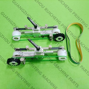 1 Juego de rueda de prensa de 325mm BSA06440000GP BSA06440000GQ, cepillo Cpl de rodillo para máquina troqueladora <span class=keywords><strong>Bobst</strong></span> 102E, piezas de repuesto de rueda - Product Image 2