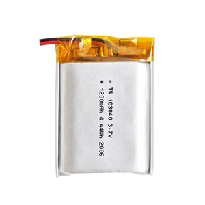 Nguồn Cung Cấp Bán Chạy 3.7V 1200Mah KC Chứng Nhận 103040 Polymer Lithium Cho Dụng Cụ Mỹ Phẩm - Product Image 3