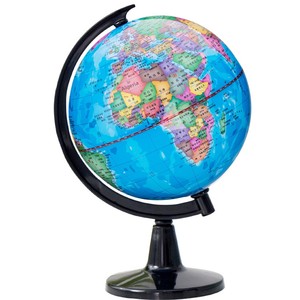 Globo Terráqueo de Plástico de 10.6cm, Modelo Educativo MAC-F03 de Alta Definición MAXCARE para Estudiantes, Adorno de Escritorio para Oficina, para Niños - Product Image 2