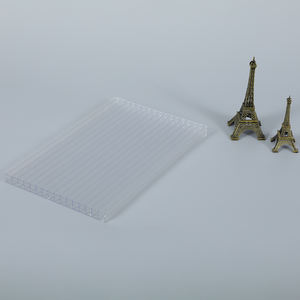 ट्रिपल दीवार काले स्पष्ट घने हरे घर खोखला पीसी पॉली कार्बोनेट खोखला शीट छोटे बगीचे ग्रीनहाउस के लिए - Product Image 4