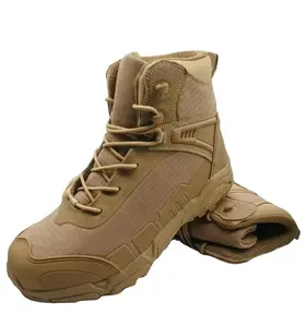 美国战术齿轮鞋生产商botas de combate侧拉链sepatu靴子pria