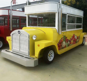 Chariot de restauration mobile haut de gamme pour les rouleaux aux œufs et le riz frit, caravane alimentaire - Product Image 4