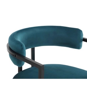 Taburete de Bar Moderno con Respaldo - Diseño Minimalista Elegante <span class=keywords><strong>para</strong></span> Bar, Cafetería y Cocina - Product Image 5