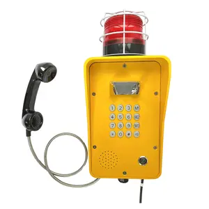 SIP IP VoIP telefono impermeabile di emergenza industriale resistente alle intemperie Call Station per telefono Auto marina Industrile Telefoon