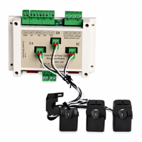 Compteur d'énergie électrique triphasé à induction intégré pour la surveillance et la gestion à distance de l'énergie industrielle, modèle RS485 WiFi