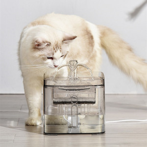 Fuente de agua para gatos Petmate, dispensador transparente de circulación automática de 3L para gatos y perros - Product Image 3