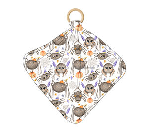 Couette en bambou super douce personnalisée avec logo privé personnalisé pour cadeau de nouveau-né Baby Lovey en bambou - Product Image 3