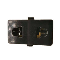 Prise de courant CA Type-C 2 broches UE 250V 10A, prise UPS, rallonge européenne, prise de courant américaine/européenne