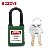 Cadenas de sécurité isolé, anti-poussière, coloré, OEM/ODM, pour étiquetage industriel, certification CE/EX