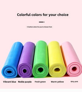 Bandas de ejercicio de entrenamiento de resistencia pesada elástica TPE respetuosa con el medio ambiente, equipo de Fitness de Yoga con juego de nivel de estiramiento de tensión - Product Image 4
