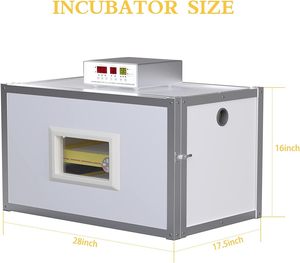 Incubadora Doméstica al por Mayor, Totalmente Automática, Inteligente en Chino e Inglés, para Pollitos Grandes, con Temperatura Constante - Product Image 4