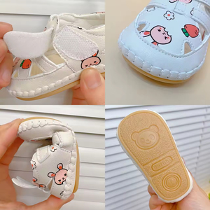 Zapatos Casuales para Bebés Preandantes Hechos a Mano por Diseñadores, Zapatos para Bebés de 1 Año, Zapatos Preandantes con Suela Suave - Product Image 4