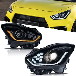 ไฟหน้า LED สำหรับ Suzuki แบบ Swift 2017 2018ไฟหน้า2021 2020แบบ2019พร้อมไฟหน้าแบบ DRL Sequential