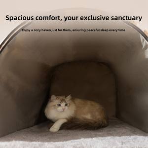 Neues grenz überschreiten des Haustier bett, verdickt, gebogen, geräumig, abnehmbares Katzen bett/Hunde bett, perfekt für Herbst und Winter. - Product Image 3