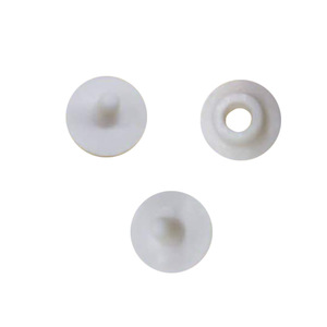 Broches de Plástico Blancos RS 026 para Accesorios de Ropa, Clips Prácticos - Product Image 1