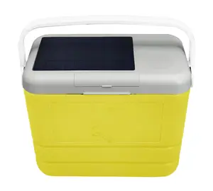Portable Camping Solar Ice Chest Cooler Box With High Quality Speakers And Power Bank