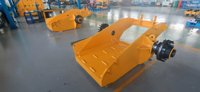 Transporteur d'excavatrice minière en fonte de 120 tonnes ZIZHU TAE120-800 |   Configuration à 8 pneus, robuste et durable, frein à blocage total