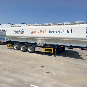 Semirremolque Personalizado de 3 Ejes y 55 CBM para Transporte de Alimentos a Granel, Tanque para Alimentos de Animales, Ganado, Cerdos y Pollos - Product Image 5