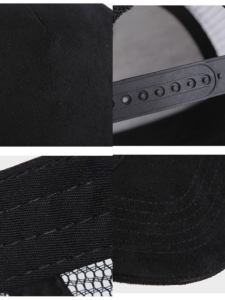 Gorra de Camionero Personalizada de Gamuza con Bordado Tridimensional 3D, con Logotipo Bordado Retro - Product Image 4