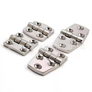 Charnière de porte en acier inoxydable 38x38mm 50x50mm, quincaillerie marine pour réparation de cabine de bateau - Product Image 2