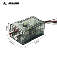 Convertisseur de niveau de haut-parleur de voiture FH-128 adaptateur de sortie de ligne RCA haut à bas convertisseur d'impédance Audio stéréo universel 12V