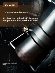 Caffettiera Moka Colbro in Acciaio Inox 316 con Doppia/Tripla Valvola, Stile Italiano, per Casa, Campeggio e <span class=keywords><strong>Caffè</strong></span> Espresso - Product Image 2