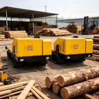 5T Flachplattform-Raupenkipper Holz- und Brennholztransporter Geländegängiges Raupentransportfahrzeug für Berge und Wälder