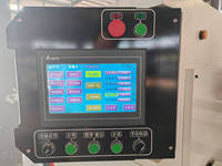 Unidad de Calendario Horizontal de Tres Rodillos con Motor y Control PLC SIEMENS para Línea de Producción de Membranas Impermeables de Compuestos Poliméricos