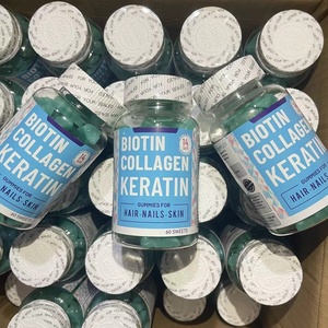 Private Label Healthcare integratore per la crescita dei <span class=keywords><strong>capelli</strong></span> biotina collagene cheratina infuso vitamina <span class=keywords><strong>caramelle</strong></span> gommose per la cura dei <span class=keywords><strong>capelli</strong></span> - Product Image 4
