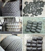 Machine à briquettes de charbon de forme ovale Machine à charbon de bois Machine à presser les boules de poudre mentale pour shisha coke YHQ290