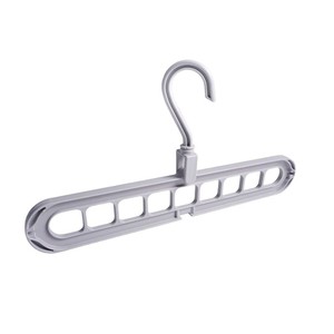 9 Hole Space Saving Magic Plastic <b>Hanger</b> 360 Rotating Multi-Function Folding Bedding Bathroom Injection Portable - Product Image 5