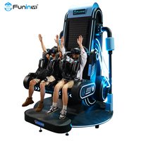 Machine de jeu d'arcade de réalité virtuelle simulateur de mouvement siège Vr 9d cinéma Vr fabricant jeu Vr à pièces