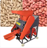 Machine à décortiquer les cacahuètes multifonctionnelle de type sec, mini décortiqueuse électrique pour cacahuètes, machine à éplucher les cacahuètes, vente chaude directe usine
