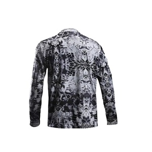 Men's Sports Wear Back Mesh Vented UV protection Outdoor Performance Zipper off Long Sleeves Fishing Shirts - Product Image 2