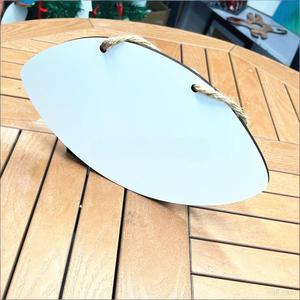 <span class=keywords><strong>Plaque</strong></span> de porte de football personnalisable imprimable, panneau en <span class=keywords><strong>bois</strong></span> par sublimation, supports vierges en MDF pour articles ménagers personnalisés, pour la décoration sportive à domicile - Product Image 2