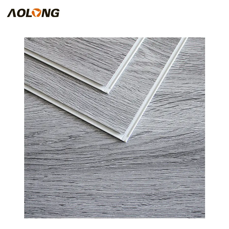 AOLONG Spot Goods SPC Floor 1210 * 183 * 4mm Waterproof Anti Scratch Vinyl Plank Flooring With Click Lock System